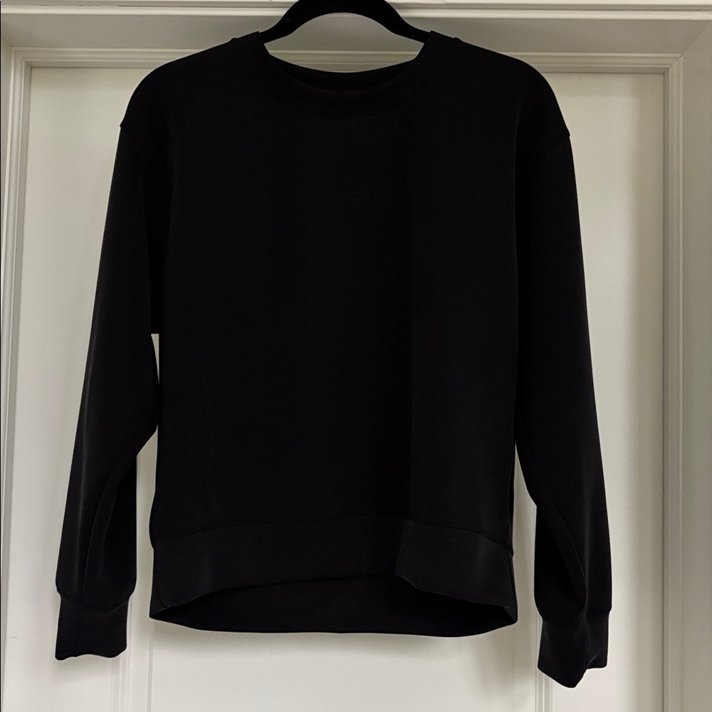 A New Day Black Stonewashed Crewneck Sweatshirt